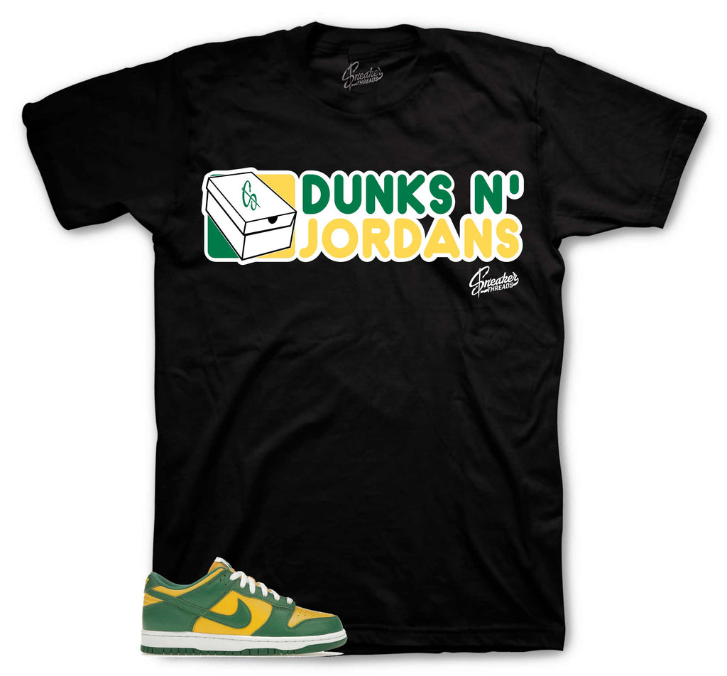 Dunk Brazil Dunks N Jordans Shirt