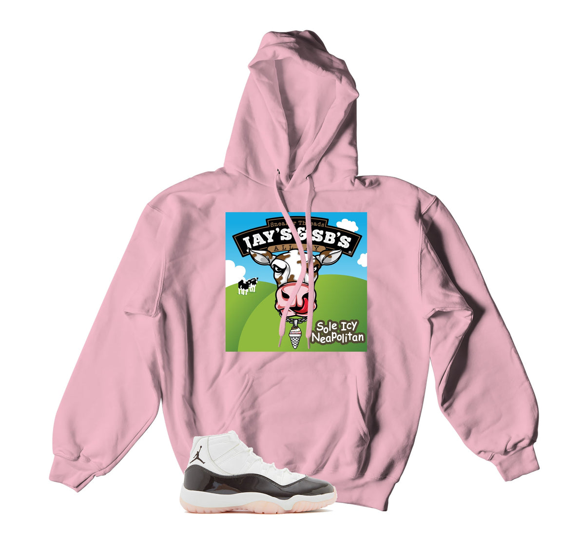 Retro 11 Neapolitan Jays & Sbs Hoody