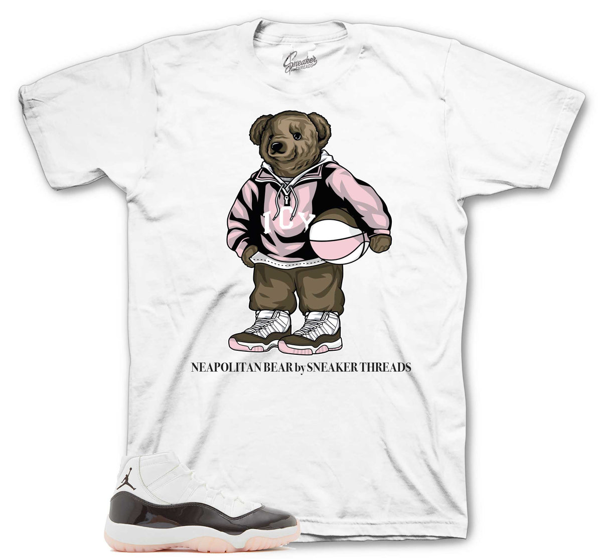 Retro 11 Neapolitan Icy Bear Shirt