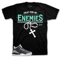 Retro 3 Green Glow Enemies Shirt