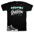 Retro 3 Green Glow Drip Greatness Shirt