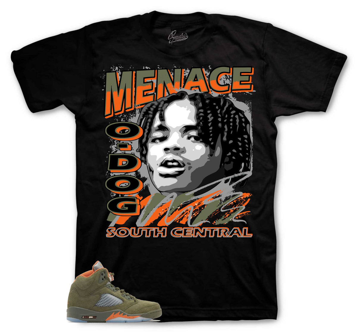 Retro 5 Olive Nineties Shirt