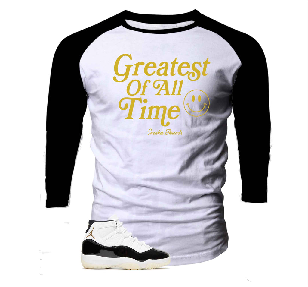 Retro 11 Gratitude DMP Goat Raglan Shirt