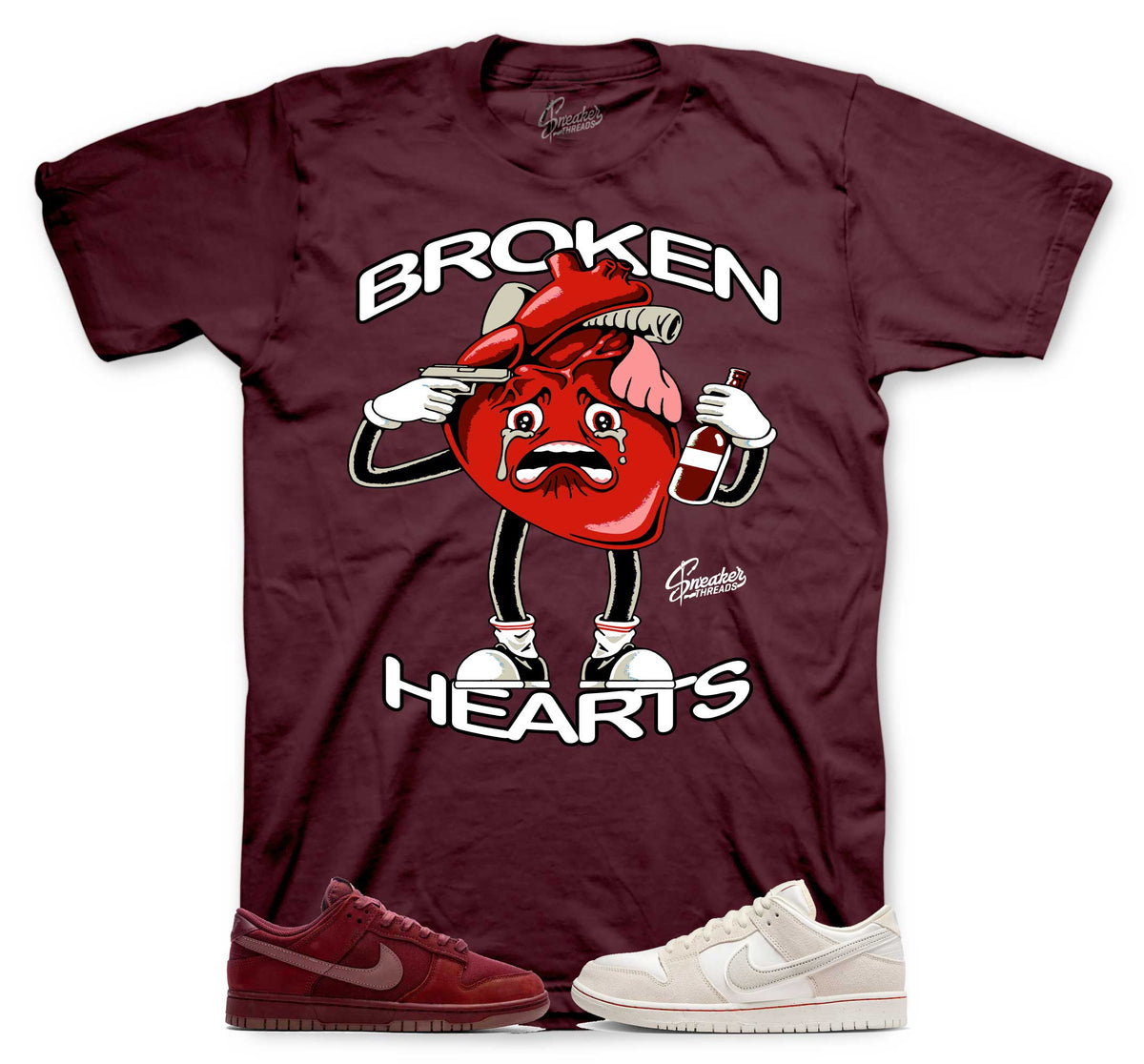 Dunk SB City Of Love Broken Hearts Shirt