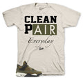 Retro 4 Craft Olive ST Palms Shirt