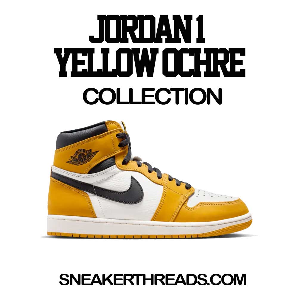Retro 1 Yellow Ochre Greatest Shirt