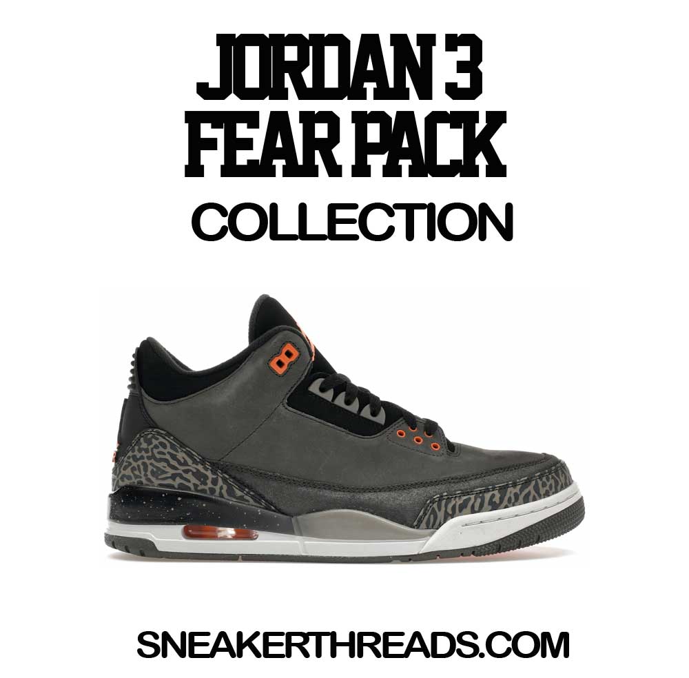 Retro 3 Fear Enemies Shirt