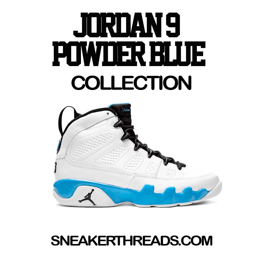 Retro 9 Powder Blue Mindset Shirt