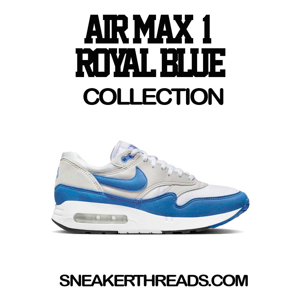 Air Max 1 Royal Blue Don't Talk Cheese Shirt